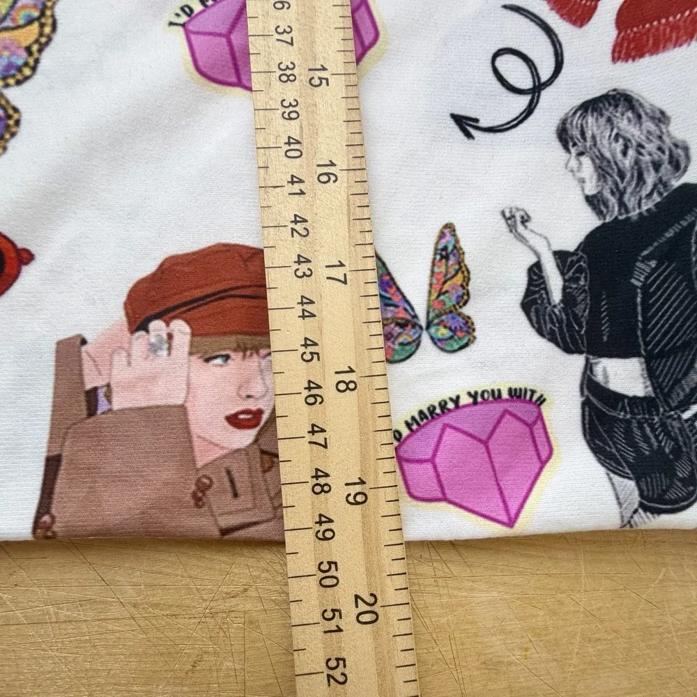 Eras Tour Swifty Pillow Case Set (2) Zipper Closure Standard Pillow Size